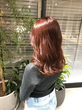 ロング カラー mizuki /ケアブリーチのヘアスタイル