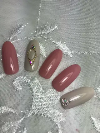 ミディアム カラー ネイル AileD'ange所属・M, masakiのネイルデザイン