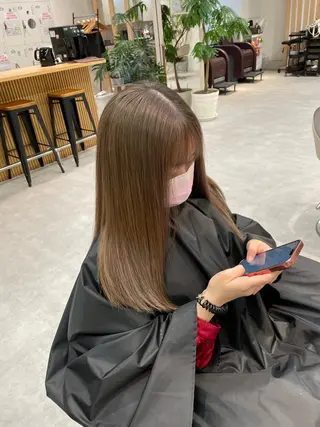 カラー ピンクカラー🎀/ ミルクティー🍼花音のヘアスタイル