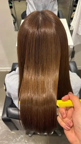 ロング カラー たけた ちなつのヘアスタイル
