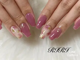 ショート riri オーナーのネイルデザイン