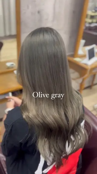 ロング 下野 将大のヘアスタイル