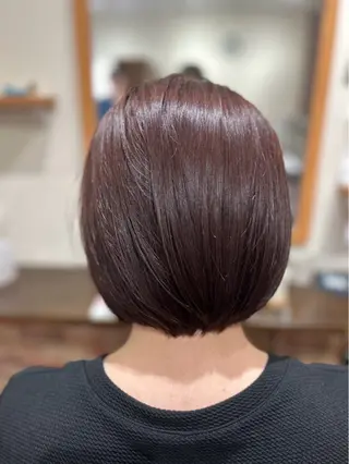 ショート カラー 𝕹 𝕽のヘアスタイル