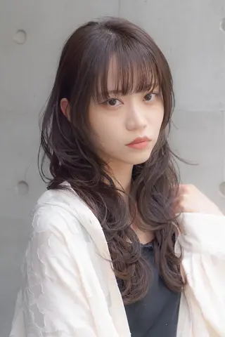 ロング カラー TOTAL BEAUTY BREK所属・BREK 古藤夕稀のヘアスタイル