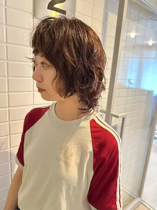 ミディアム 伊東 昭美のヘアスタイル