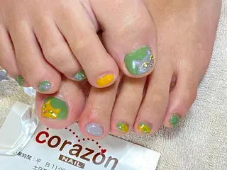 ネイル corazon所属・ネイリスト aicoのネイルデザイン