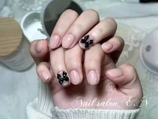 ネイル E.N🦋 長さ出し/持ち込みのネイルデザイン