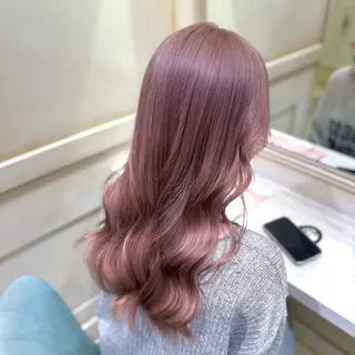 ロング カラー 💖ダブルカラー/ ケアカラー/レナ💖のヘアスタイル