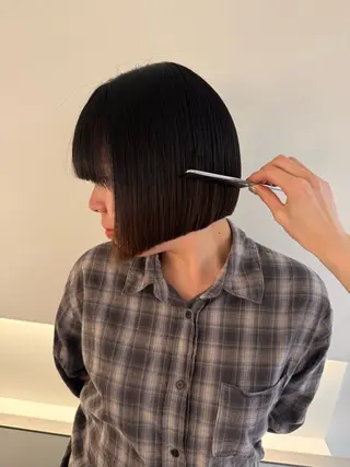 ショート ️🫧透明感カラー& 髪質改善🎀いさきのヘアスタイル