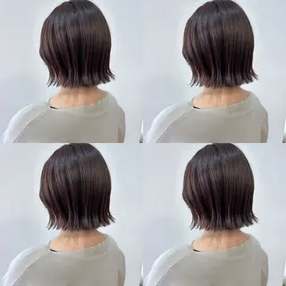 ショート 1/f hair space所属・河口 友里のヘアスタイル