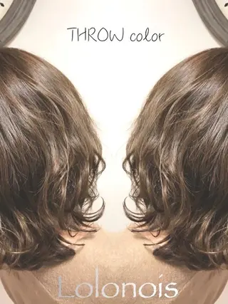 ミディアム カラー 【天満1艶髪】潤艶/ 髪質改善🌹釣本竜哉のヘアスタイル