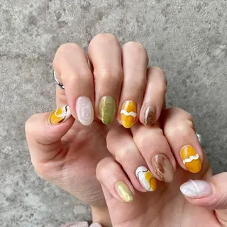 ネイル reco nail所属・池田 美穂のネイルデザイン