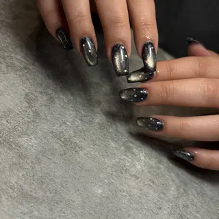 ネイル nagaoフィルイン パラジェル長さだしのネイルデザイン