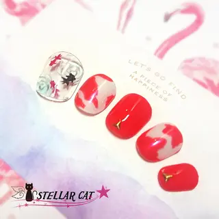 ネイル ショートネイル専門 StellarCatのネイルデザイン