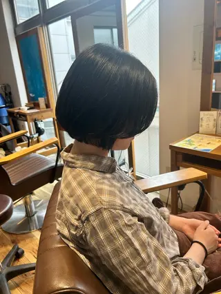 ショート 🍒ケアカラー🍒 AKAね🤍のヘアスタイル