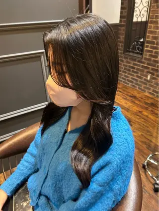 セミロング ヘアアレンジ Rina🌿 Re:chaLuのヘアスタイル