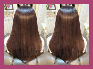 ミディアム カラー 髪質改善/ハイトーン /茅ヶ崎/YUKAのヘアスタイル