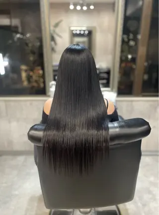 ロング crystal船橋 /艶カラー/HONOのヘアスタイル