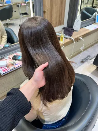 ロング ハイトーン／アレンジ 🩵NANAMIのヘアスタイル