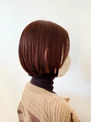 ミディアム カラー 鈴木 よつはのヘアスタイル