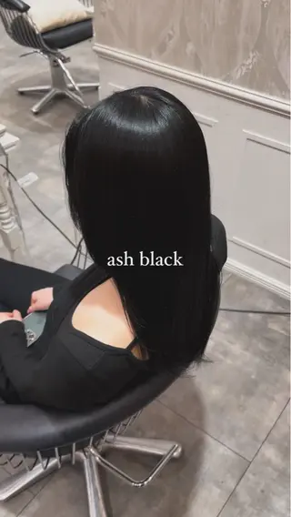 カラー 坂川 輝陽のヘアスタイル