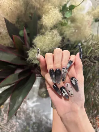 ロング ☁️Himmel☁️ SARA💛のネイルデザイン