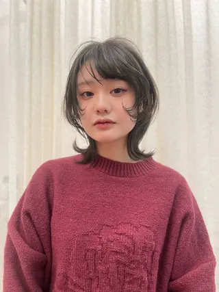 ミディアム M.SLASH センター北店所属・高橋 響のヘアスタイル