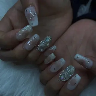 ネイル Vante梅田店所属・vante_aimi .パラジェル取扱店のネイルデザイン