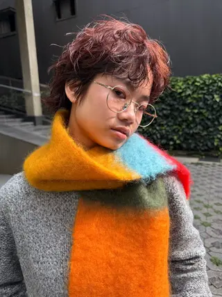 パーマ 林本　南壱人/カット /パーマ/カラーのヘアスタイル