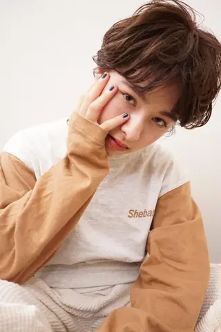 ショート カラー 山下 直人のヘアスタイル