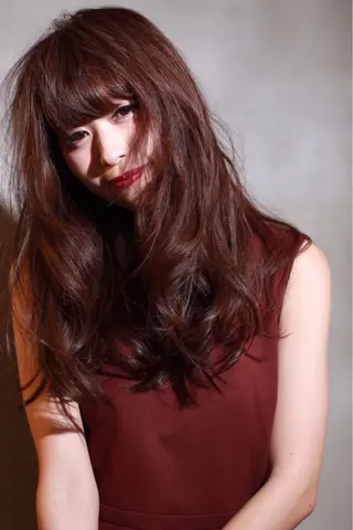 ロング 縮毛矯正専門家 大桃史朗のヘアスタイル