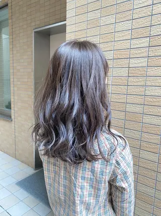 ロング カラー 髪質改善 ヒデのヘアスタイル