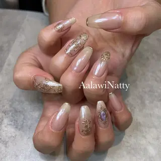 ネイル Aala wi Natty  nail所属・AMANO AKIHOのネイルデザイン