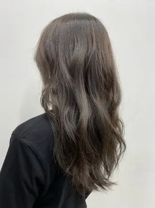 ロング カラー ハイレイヤー/顔周り /レイヤーカットのヘアスタイル