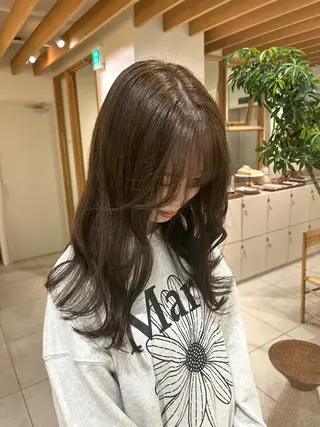 セミロング カラー 矢場町/酸性ストレー ト/髪質改善/リオのヘアスタイル