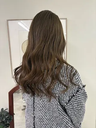 カラー nappe🐏 栄／矢場町のヘアスタイル