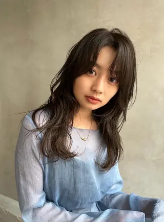 セミロング Lien🌈 立川のヘアスタイル