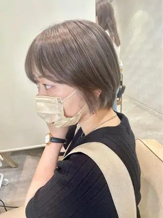 ショート カラー カラー/レイヤー/ 髪質改善/PAAQのヘアスタイル