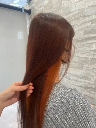 ロング maki💖 ボブ/縮毛矯正のヘアスタイル