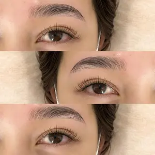 マツエク・マツパ アイブロウ ミントラッシュ　　八王子店所属・. 𝗬𝗨のマツエク・マツパデザイン