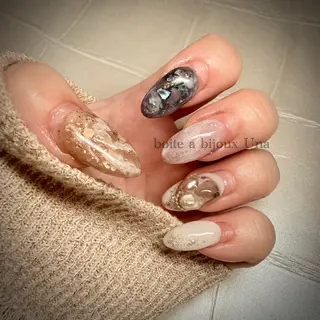 ネイル boite a bijoux Unaのネイルデザイン