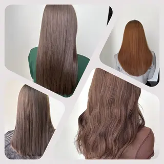 カラー 上島 彩のヘアスタイル