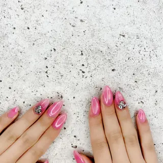 ロング カラー パーマ ヘアアレンジ メンズ キッズ ネイル マツエク・マツパ Salon Ｋのネイルデザイン