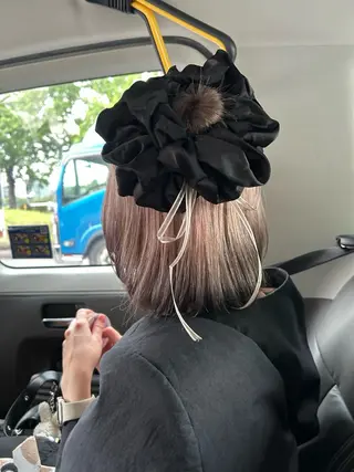 カラー 🤎ྀི似合わせ小顔 カット/mugi🤎のヘアスタイル