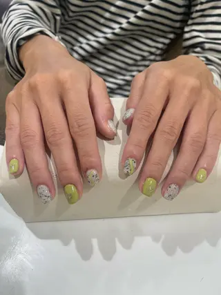 ネイル 🐶 🐾のネイルデザイン