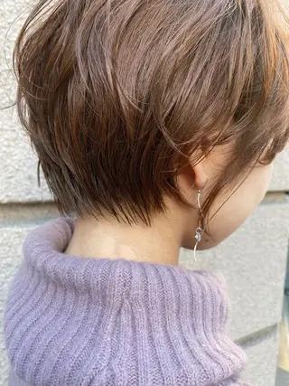 ショート 美髪❣️縮毛矯正/ 髪質改善✨/山本のヘアスタイル