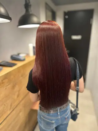 カラー SOURCE河原町 LICOのヘアスタイル