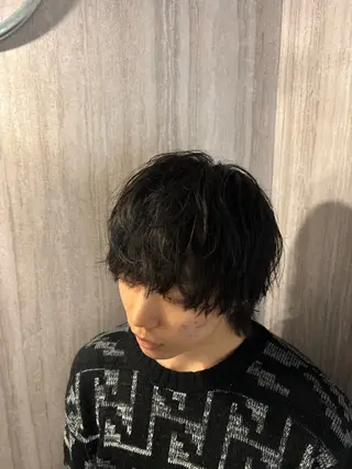 メンズ SALOWIN所属・美髪矯正/中華ウルフ 24h/高橋朋生のヘアスタイル