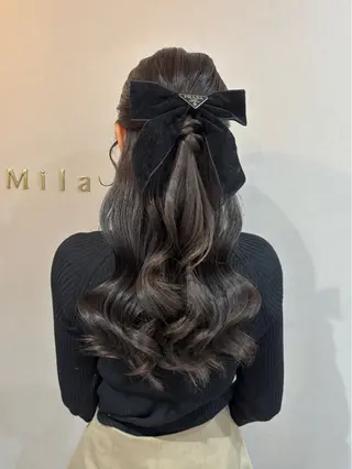 ヘアアレンジ Mila hinaのヘアスタイル