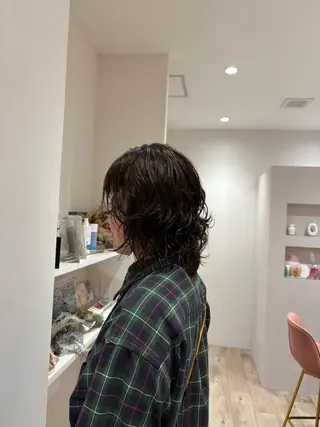 ミディアム 和泉市/ mahae/原田のヘアスタイル